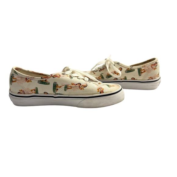 Vans Authentic Men's 4 Shoes Digi Hula Girls Tiki Hawaiian Canvas Skate Sneakers - Picture 2 of 6